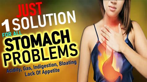 ACIDITY, STOMACH ACID & GAS PROBLEM - YouTube