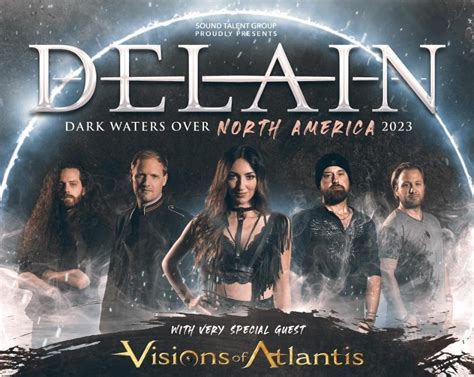 DELAIN Announce North American Tour With VISIONS OVER ATLANTIS | HEAVY Magazine