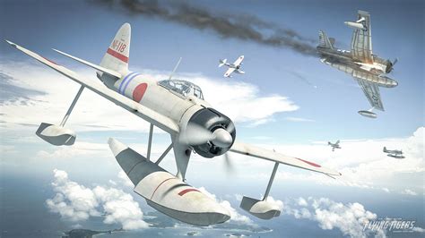 Nakajima A6M2-N 'Rufe' (from 'Flying Tigers- Shadows Over China', by Antonis Karidis) Aircraft ...