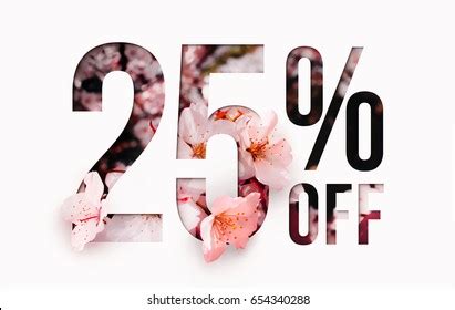 25 Off Discount Promotion Sale Brilliant Stock Illustration 654340288 ...