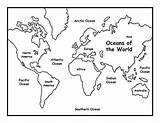 Blank Map Of The World Color sketch template