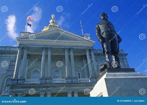 State Capitol of New Hampshire, Stock Photo - Image of concord, blue ...