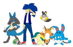 Pokemon trainer Sonic by catsinhats456 on DeviantArt