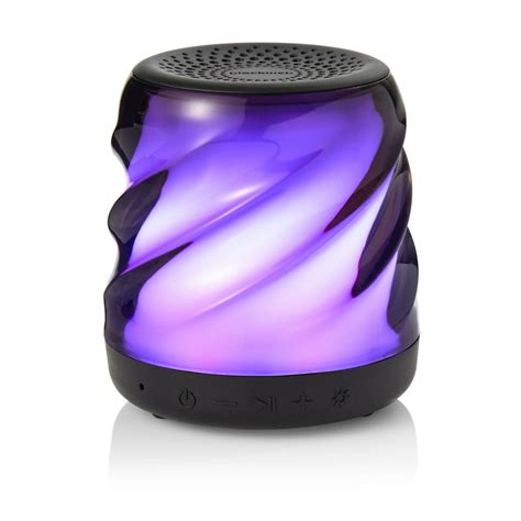 Blackweb Bluetooth Wireless Speaker with Color Changing LED Lights ...