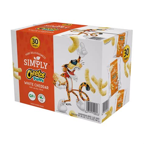 Buy Simply Cheetos Puffs White Cheddar (30 ct.) Online at Lowest Price in India. 1497873027