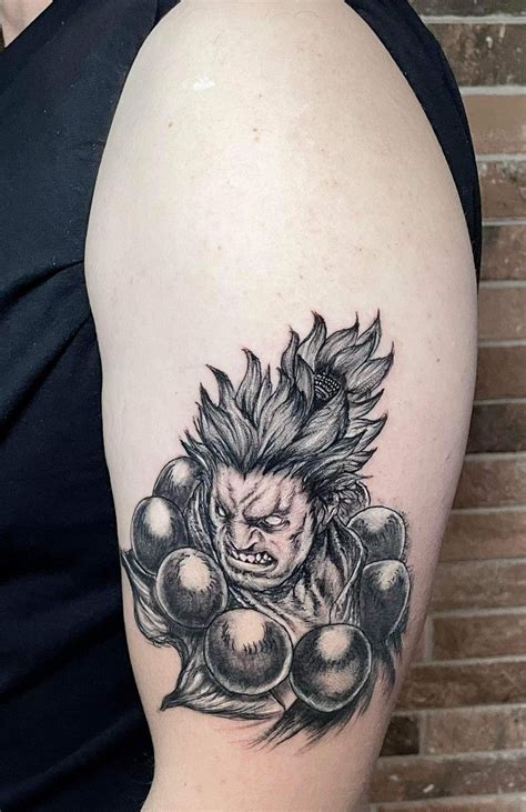 Akuma tattoo in 2022 | Tattoos, Tattoo stockholm, Flower tattoo