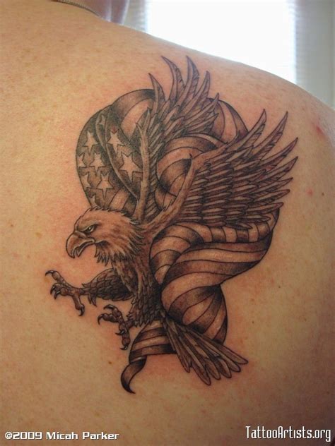 Eagle tattooed Feb. 2008 - Tattoo Artists.org | Eagle tattoos, Eagle ...