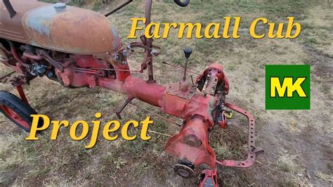 1951 Farmall Cub Restoration Continued - YouTube