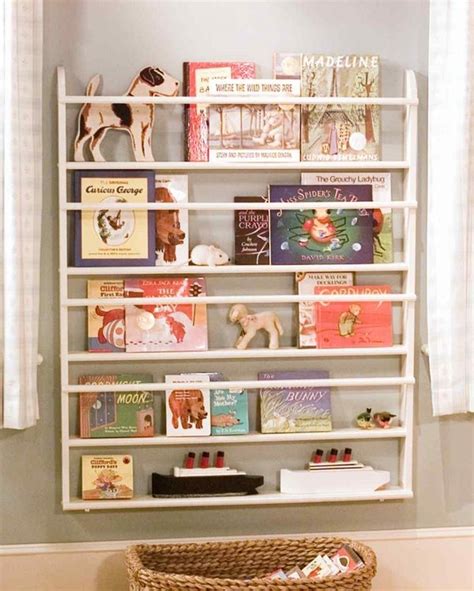 Forward facing bookshelf ideas – cool kids room furniture design