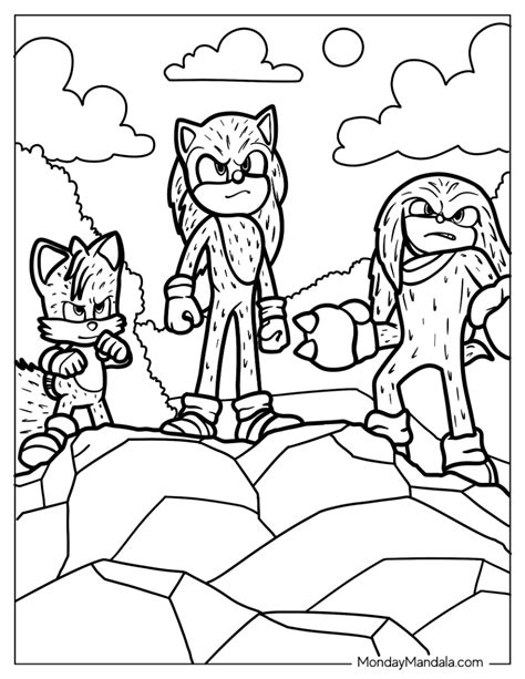 18+ Sonic Coloring Pages Tails - MareeRomana