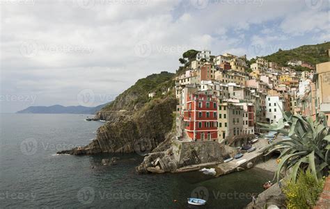 Panoramic of Riomaggiore 1417359 Stock Photo at Vecteezy