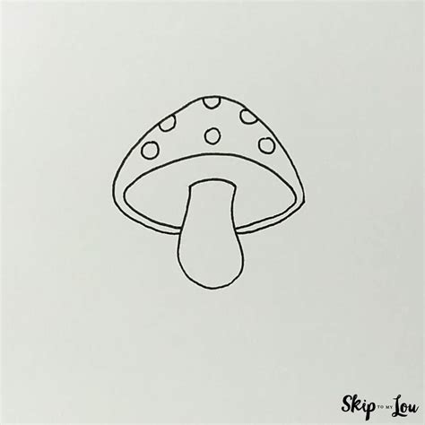 How to Draw a Mushroom | Skip To My Lou