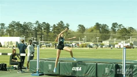 Track & Field Jump GIF by GreenWave - Find & Share on GIPHY