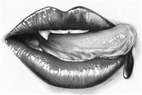 Vampire Lips | Lips drawing, Vampire lips, Vampire tattoo