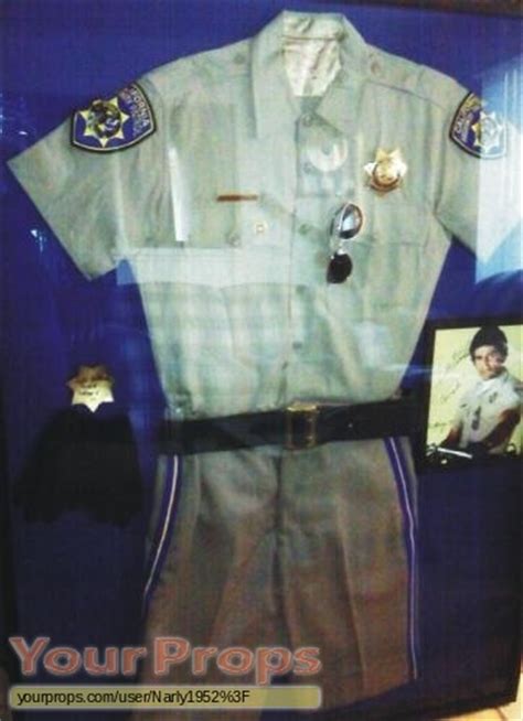 CHiPs Erik Estrada CHiPs uniform original TV series costume