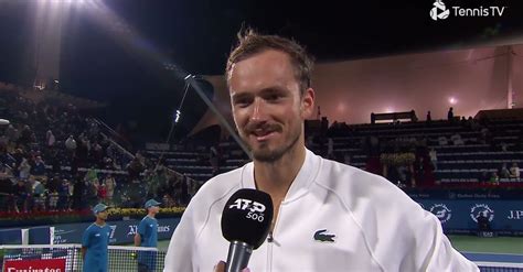 Daniil Medvedev – Quarterfinals Post-Match Interview – 2024 Dubai Duty Free Tennis Championships ...