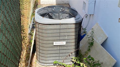 2014 2-Ton Grandaire air conditioner starting up, Everwell ductless, and Rheem & Thermal Zone ...