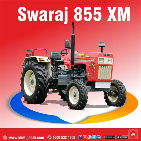 Swaraj 855 XM | Tractors, New tractor, Farm activities