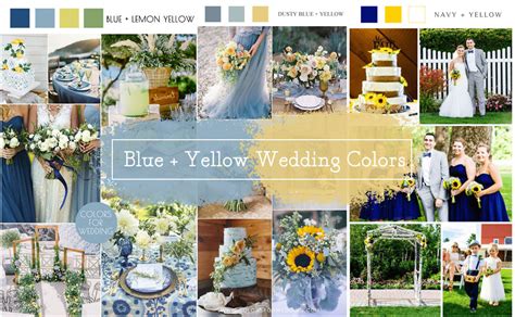 Top 10 Blue and Yellow Wedding Color Ideas 2024 | CFC