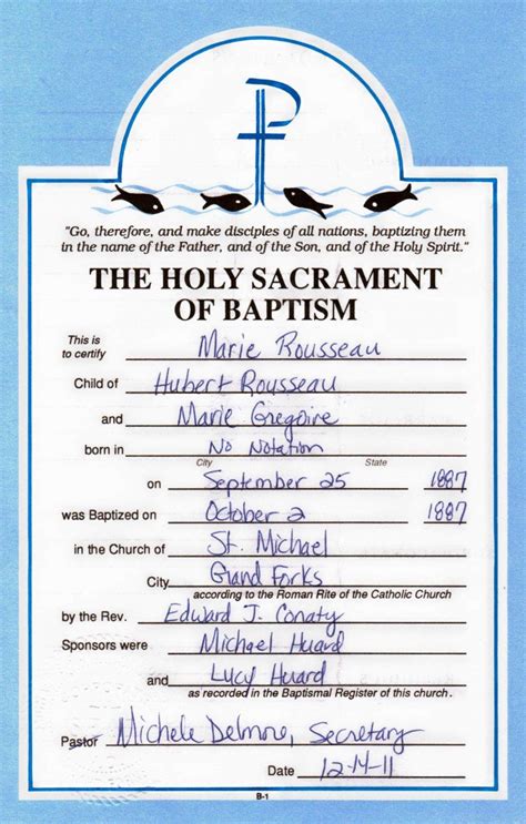 The glamorous Roman Catholic Baptism Certificate Template Bizoptimizer ...