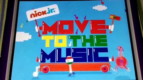 Nick Jr Move To The Music (December 6, 2009-February 29, 2012 - YouTube