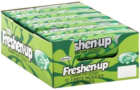 Freshen Up Spearmint Gum - 12 ea, Nutrition Information | Innit