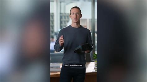 Mark Zuckerberg reveals new Meta Quest Pro VR headset that costs £1,499