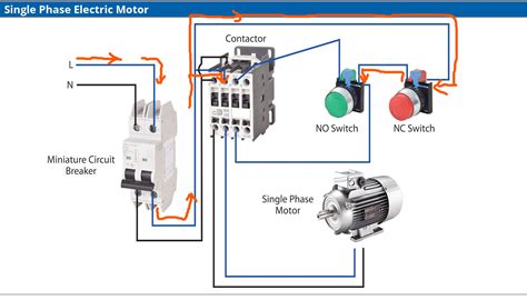 Wiring Diagram For Contactor - Wiring Draw