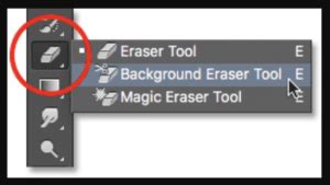 Eraser Tool: In Photoshop Software | Clipping Path Source