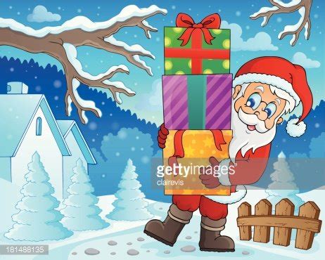 Santa Claus Theme Image 2 Stock Clipart | Royalty-Free | FreeImages