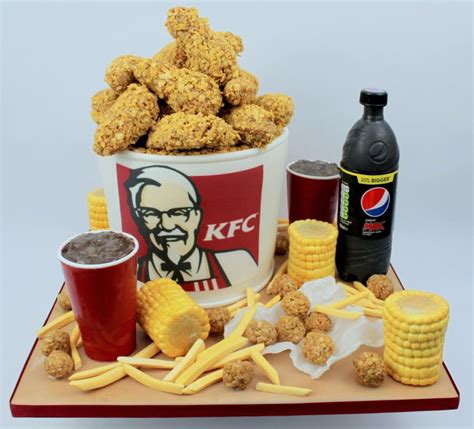 KFC cake | Chicken cake, Kfc cake, Crazy cakes