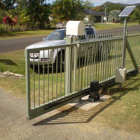 Solar-Powered Gates | Lucky Fencing