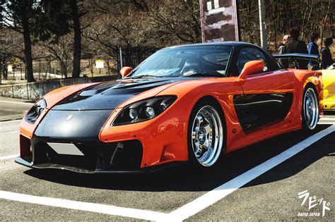 Rapid Japan — Han’s Veilside Fortune Mazda RX7 on display at the...