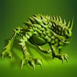 Gradient Background With Dragon Free Stock Photo - Public Domain Pictures