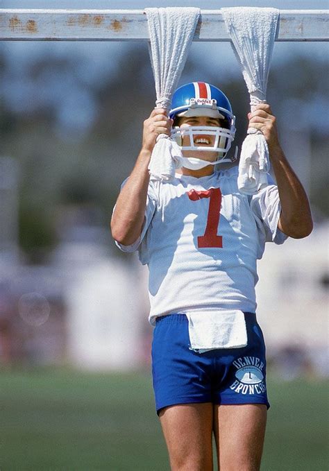 Denver Broncos rookie quarterback John Elway does... - SI Photo Blog | Denver broncos players ...