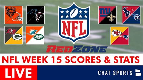 NFL Week 15 RedZone Live Streaming Scoreboard, Highlights, Scores ...