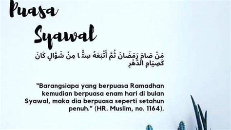 Apa Itu Puasa Syawal