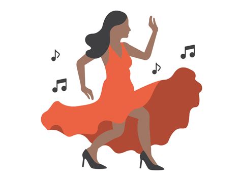 Salsa Dancer by Rebecca Duncan on Dribbble