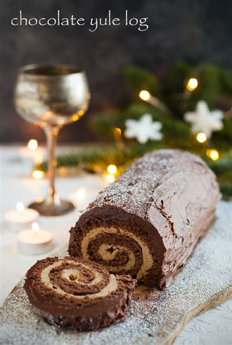 chocolate yule log | Food | Pinterest