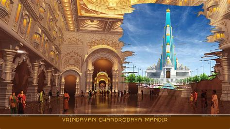 Vrindavan Chandrodaya Mandir Wallpapers - Wallpaper Cave