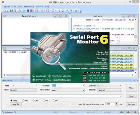 Serial Port Monitor Pro 9.0.556 Crack Full Version Sniffer [RS232]