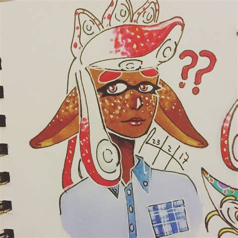 How'd I ever get so indiscreet? — hdhdhh i made her squid form too cute ...