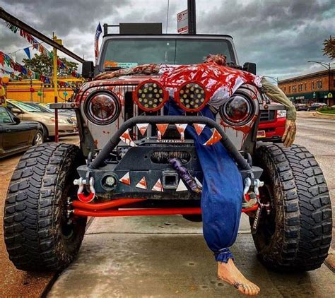 Jeep on Instagram: “Anyone else decorating their Jeep? - #jeep #halloween - @beasty_tj” | Jeep ...