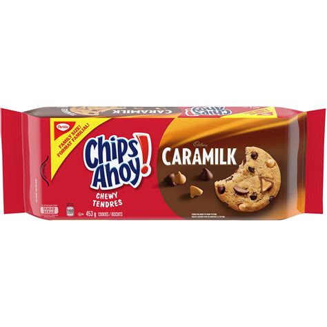 Chips Ahoy Cadbury Caramilk Chewy Cookies Family Size 460g – Exotic ...