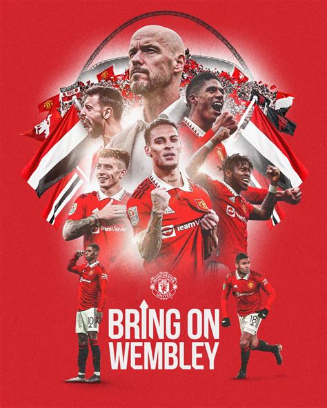 Manchester United on Twitter: "Bring on Wembley. Bring on the #CarabaoCup final. BRING ON UNITED ...