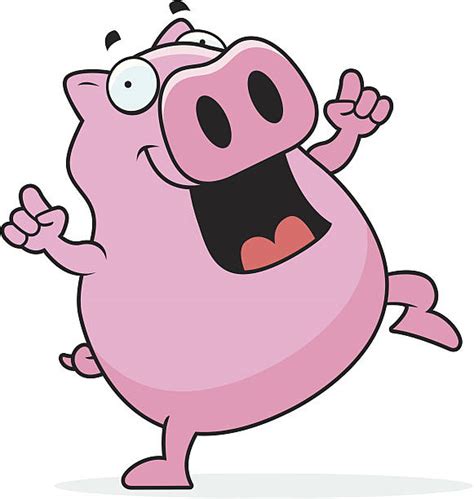 Royalty Free Dancing Pig Clip Art, Vector Images & Illustrations - iStock