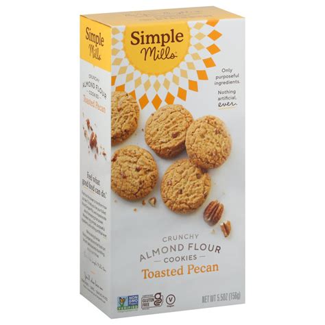 Simple Mills Toasted Pecan Crunchy Cookies - Shop Cookies at H-E-B