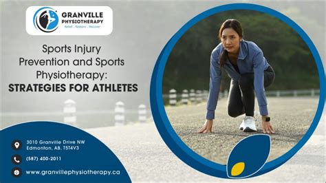 Sports Injury Prevention and Sports Physiotherapy Strategies for ...