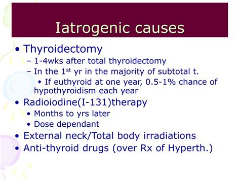 PPT - Hypothyroidism PowerPoint Presentation, free download - ID:4454435