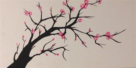 Cherry Blossom Tree Drawing at GetDrawings | Free download